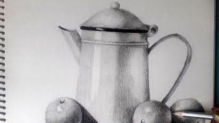 How To Draw Still life easy shading techniqueStill life drawing with pencils [upl. by Sunil393]