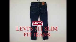 LEVIS 511  SlimFit Cut Jeans👍👍🐎👖Subscribe [upl. by Edward135]