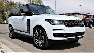 2020 Land Rover Range Rover HSE V8 Heres The Crazy Stuff You Get In A quotBasequot Model Range Rover [upl. by Parish]