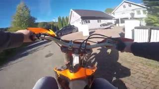 KTM 450 SX 2004  Street Ride [upl. by Edrock]