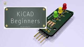 Kicad Beginner Tutorial A Traffic Light for Arduino  REUPLOADED Twice [upl. by Gable47]