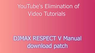 How to install 100 DJMAX RESPECT V Download Link  Easy Tutorial [upl. by Breh]