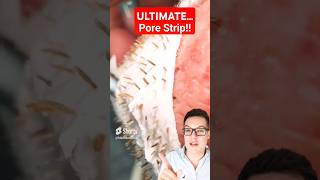 Impossible PORE STRIP REMOVAL  Worlds Best Pore Strip shorts [upl. by Ettelohcin]