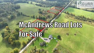 McAndrews Road Lots for Sale [upl. by Atirb]