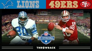 80s Forgotten Playoff Classic Lions vs 49ers 1983 NFC Divisional [upl. by Wightman]