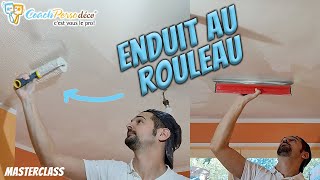 Appliquer un enduit au rouleau et ratisser louvrage  MASTERCLASS [upl. by Ahtamas]