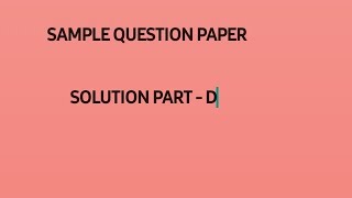 MBOSE 10 Mathematics SSLC 2425 Sample Question with Solutions [upl. by Werdnael336]