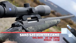 Serie  We shoot them all  Sako S20 Hunter Camo  3006Sprg [upl. by Rape]