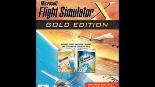 Lets Play Flight Simulator X Gold Edition Executive Tour WCommentary [upl. by Allys]