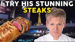 Gordon Ramsay Steak Restaurant at Paris LAS VEGAS [upl. by Porche]