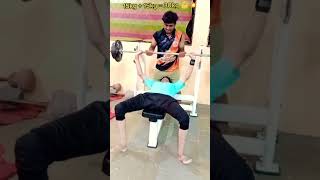 15kg  15kg  30kg chest workout 💪💥 omvlog shorts viral trendingshorts [upl. by Yrailih50]