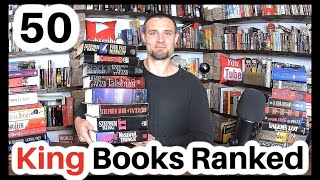 Ranking 50 Stephen King Books [upl. by Niroht]