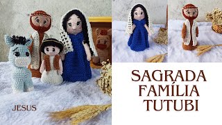 Sagrada família em amigurumi [upl. by Fulvia415]