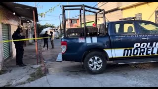 ASESINAN A TIROS A VECINO DE LA LAZARO CÁRDENAS DE CUERNAVACA [upl. by Liuqa602]