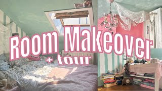 EXTREME ROOM MAKEOVER  ROOM TOUR [upl. by Rehposirhc]