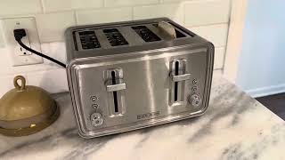 BLACKDECKER 4 Slice Toaster Stainless Steel TR4900SSD Review [upl. by Coward]