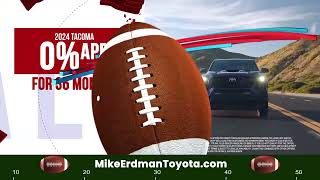 Mike Erdman Toyota September Commercial  Kick Off Sales Event [upl. by Aduh]