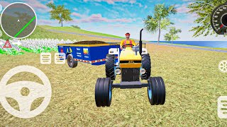 Tractor wala game video  Indian tractor pro Simulation  Android gameplay malayalam [upl. by Tseng]