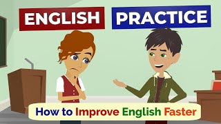 How to Improve English Speaking Skills  Daily Listening English Practice Conversation [upl. by Nollek]