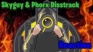 RAPORTAGEN SKYGUY amp PHORX DISSTRACK  REACTION [upl. by Gladstone]