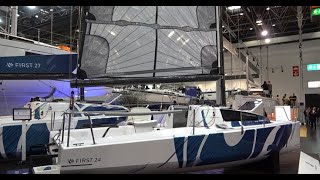 The 2020 BENETEAU FIRST 24 sailing yacht  56400€ [upl. by Llerehs915]