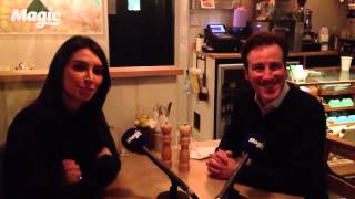 Christine Bleakley lunches with Anton Du Beke [upl. by Seugirdor541]