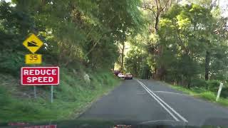 Drive Jamberoo Mountain Pass Australia Descent From top to bottom Beautiful driving daytrip [upl. by Yerdna]