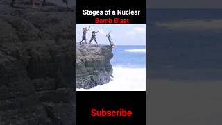 Stages of a Nuclear Bomb Blast pt 2 Movie Explain in Hindishorts shortsfeed ytshots [upl. by Odnomor852]