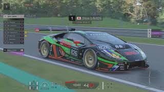 GT7 AI Sophy Circuit de SpaFrancorchamps Gr3 Lamborghini Huracán [upl. by Terraj603]