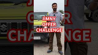 Jimny Offer Challenge 🎉 [upl. by Arnaud]