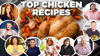 Food Network Chefs’ Top Chicken Recipe Videos  Food Network [upl. by Enirehtak444]