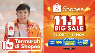 Ikut Jirayut Belanja di Shopee 1111 Big Sale  Shopee Live Flash Sale 50 amp Gratis Ongkir RP0 [upl. by Eikceb]