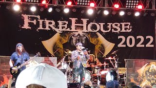 FIREHOUSE LIVE AT ROCK FEST  Summer 2022 [upl. by Howlan]