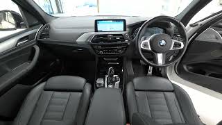 BMW X3 30E 20 XDRIVE M Sport 290 BHP Automatic Hybrid SUV Alpine White  YS70 BFP  VanStar [upl. by Ravahs661]