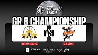 NPH SHOWCASE LEAGUE OTTAWA ELITE VS SELITE VS GRADE 8 CHAMPIONSHIP [upl. by Annahsor372]