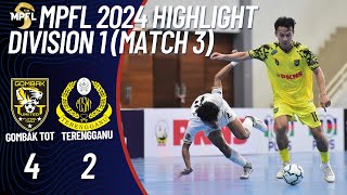 HIGHLIGHT MPFL24 GOMBAK TOT UNITED 4  2 TERENGGANU [upl. by Petey]