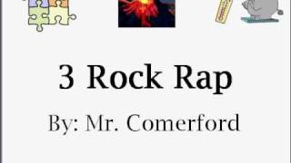 Mr Comerford  3 Rock Rap [upl. by Dame]