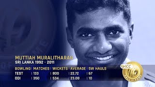 Meet the ICC Hall Of Famers Muttiah Muralitharan  Freakishly brilliant [upl. by Tonye]