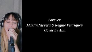 FOREVER duet Martin Nievera amp Regine Velasquez  KARAOKE FEMALE PART ONLY [upl. by Eceerahs]