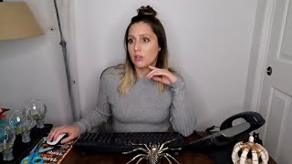 ASMR Receptionist Roleplay Typing Soft Spoken [upl. by Naggem866]