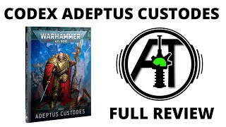 Codex Adeptus Custodes  Full Rules Review [upl. by Damour]