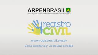 RegistroCivil Tutorial Como solicitar 2ª via de Certidão de Óbito [upl. by Eelrefinnej]