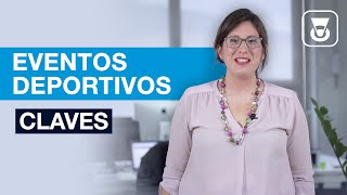 Cómo organizar un evento deportivo  5 Claves [upl. by Weywadt294]