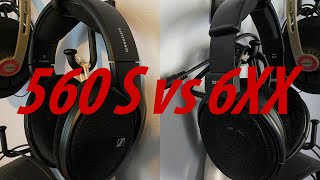 Sennheiser HD 560S vs 6XX 650 [upl. by Ycul]