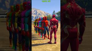 GTA 5 SUPERHEROES BABY SPIDERMAN SAD WHEN his fathers death  COFFIN DANCE MEME 2024 [upl. by Bjork]