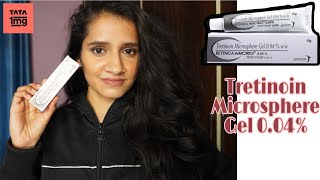 Tretinoin Microsphere Gel 004 review plus my update [upl. by Allare]