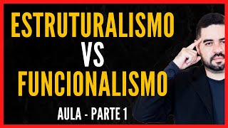 ESTRUTURALISMO e FUNCIONALISMO História da Psicologia  Parte 1 [upl. by Llerej725]