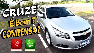 Chevrolet CRUZE é bom PONTOS POSITIVOS E NEGATIVOS 👍👎 Opinião real do dono [upl. by Diandre]