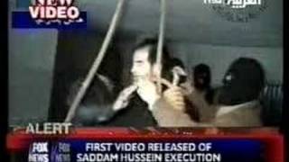 SADDAM HUSSEIN EXECUTION First Video Release [upl. by Monahon]