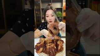 beef bones daily delicious mukbang short [upl. by Acinorahs]